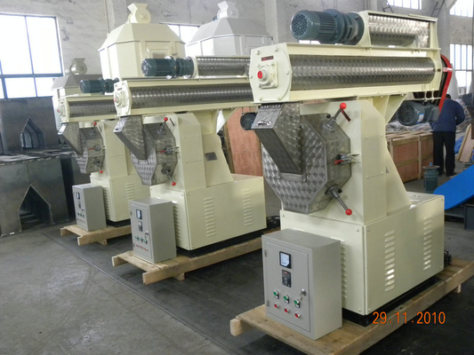 CE Economic Double Motor Link Ring Die Pellet Feed Pellet Machine Without Oil Leak